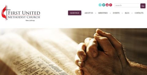 Join in celebrating First United Methodist Church of New Lothrop’s new website!