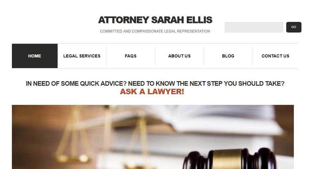 Attorney Sarah Ellis